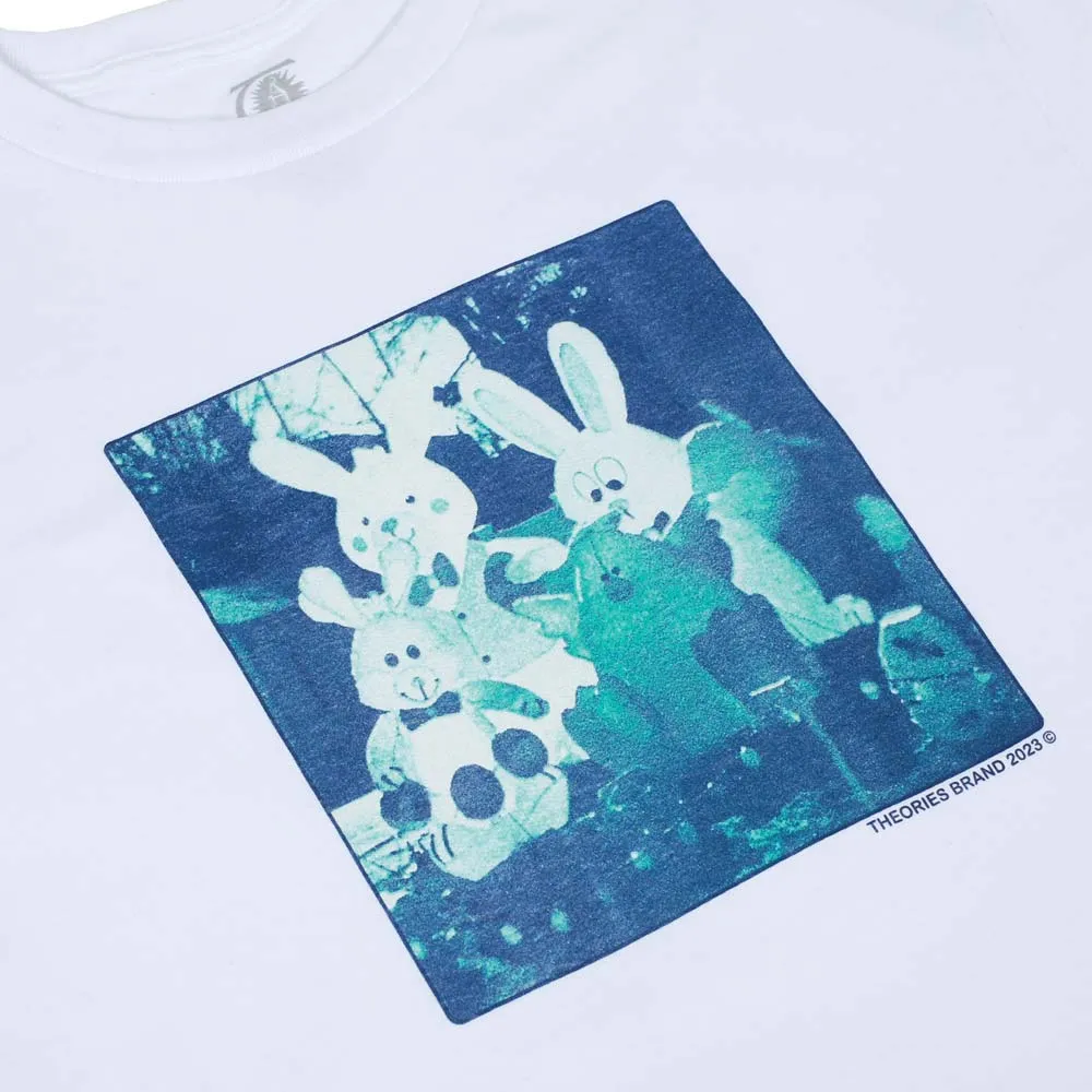 Theories Cyanotype Tee White