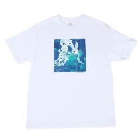 Theories Cyanotype Tee White