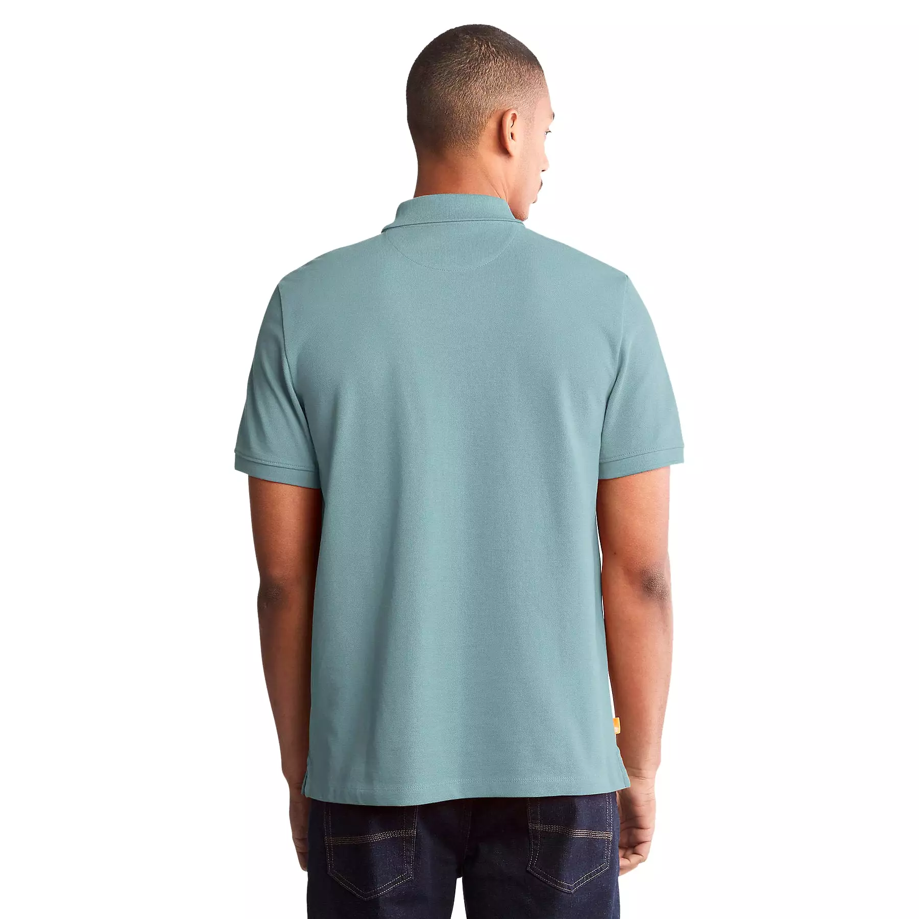 Timberland Mens Millers River Pique Polo T-Shirt - Short Sleeved