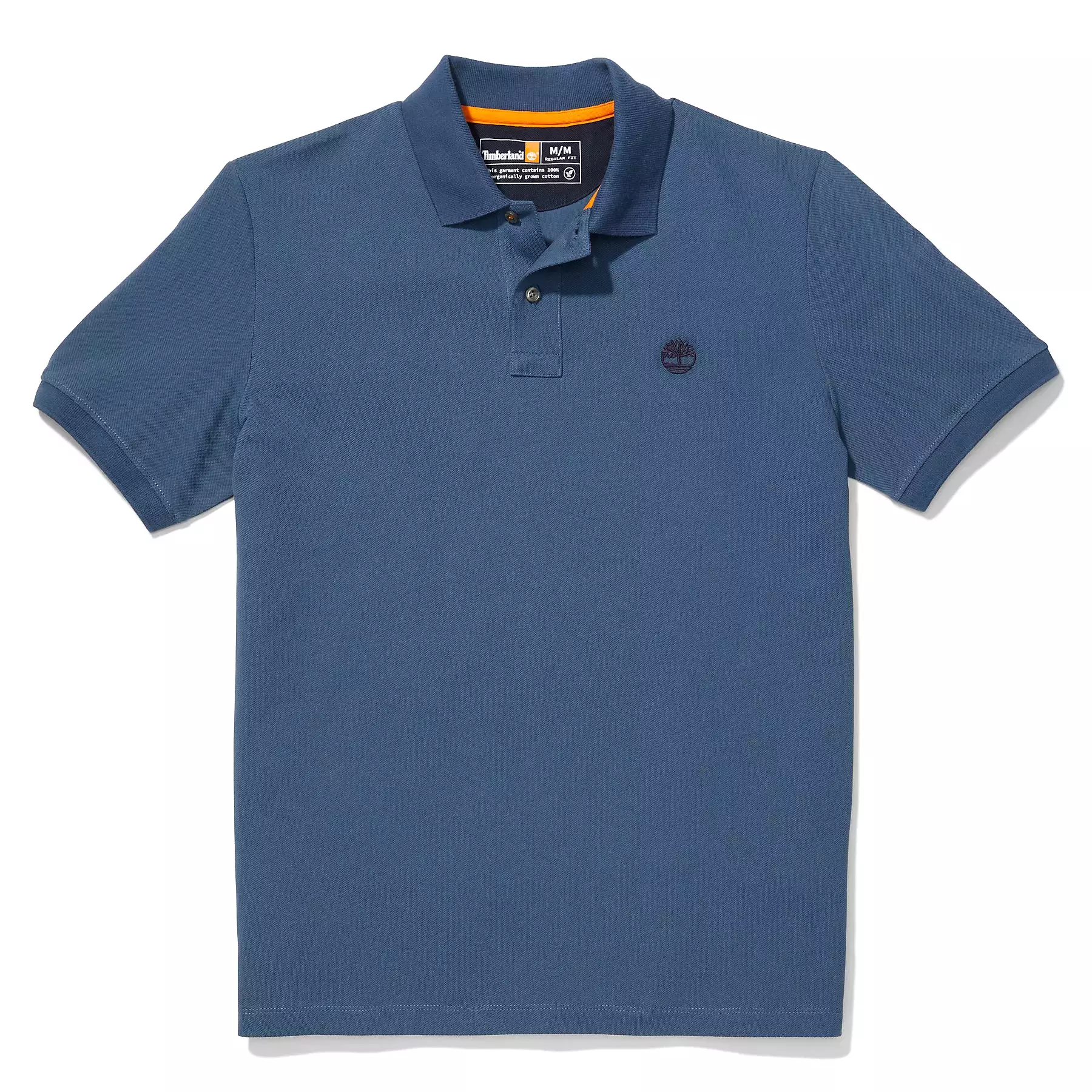 Timberland Mens Millers River Pique Polo T-Shirt - Short Sleeved