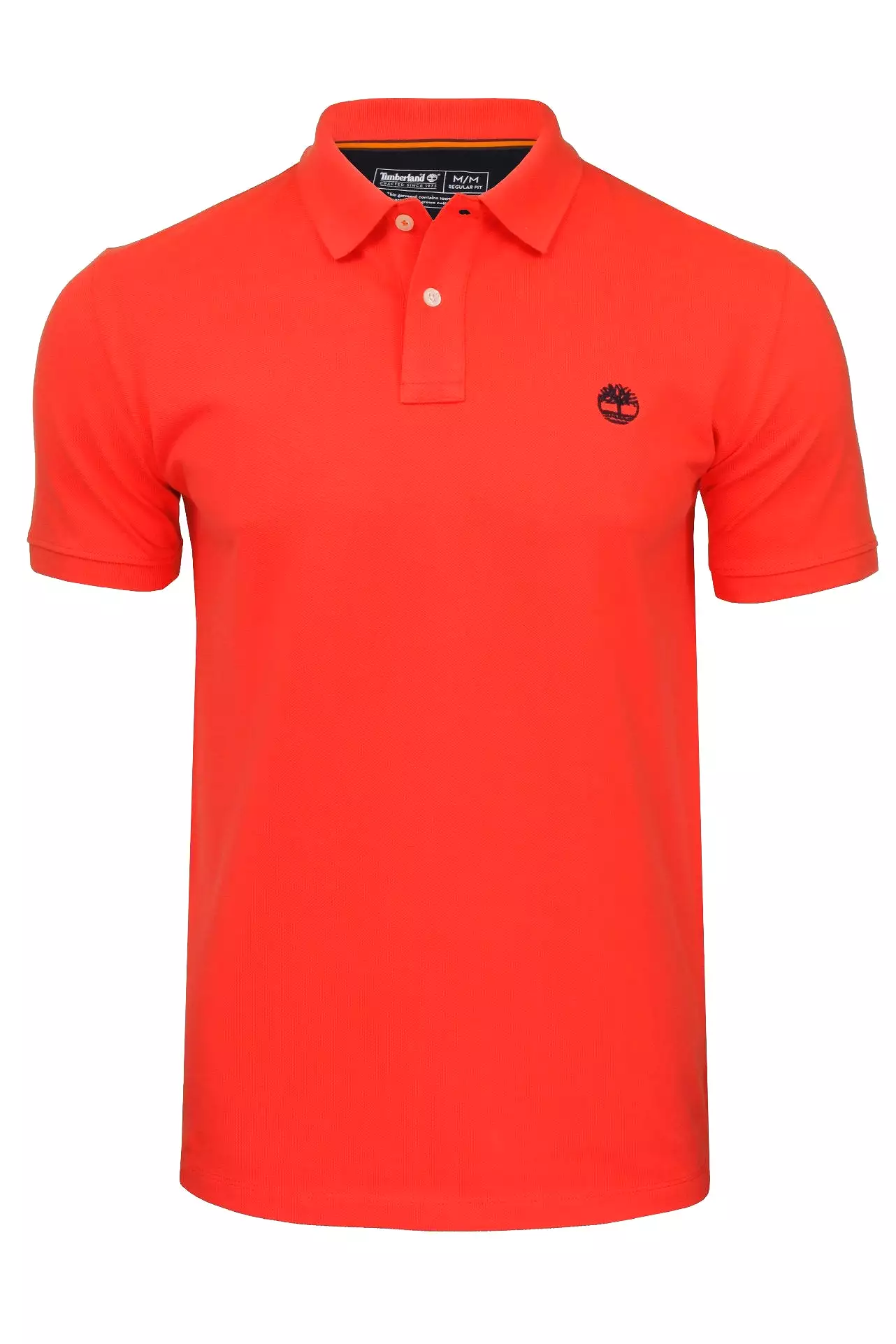 Timberland Mens Pique Polo T-Shirt 'Millers River Pique Polo ' - Short Sleeved