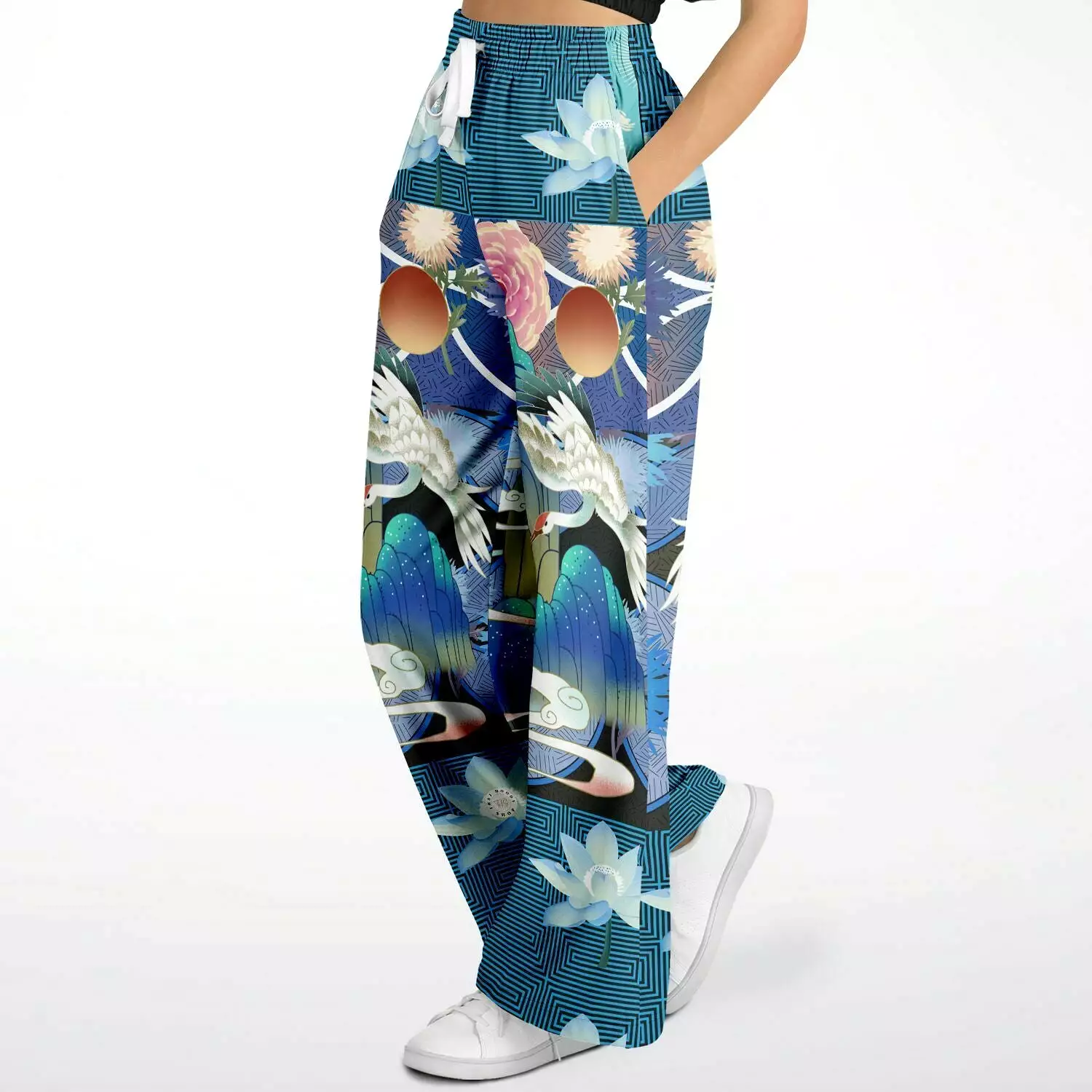 Tokyo Nights Eco-Poly Stretchy Phat Bellbottoms