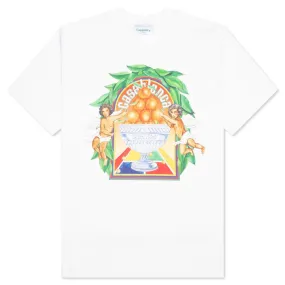 Triomphe D'Orange Tee - White