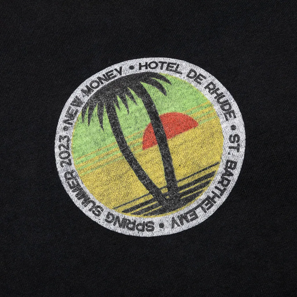 Twin Palms Tee - Vintage Black