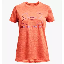 Under Armour Frosted Orange/White/Digi Purple Tech BL Twist S/S Tee