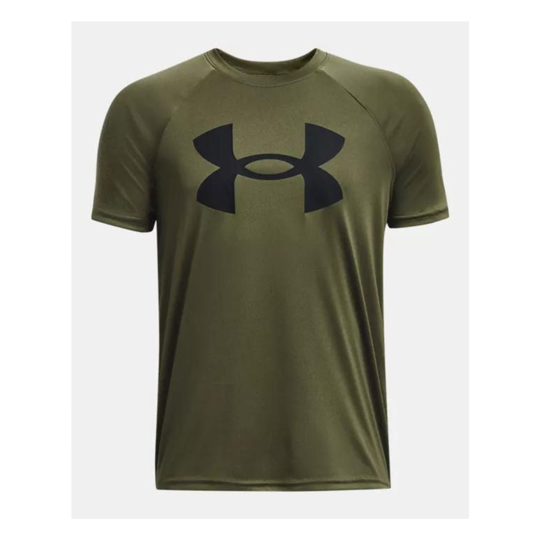 Under Armour Marine OD Green/Black Big Logo S/S Tee