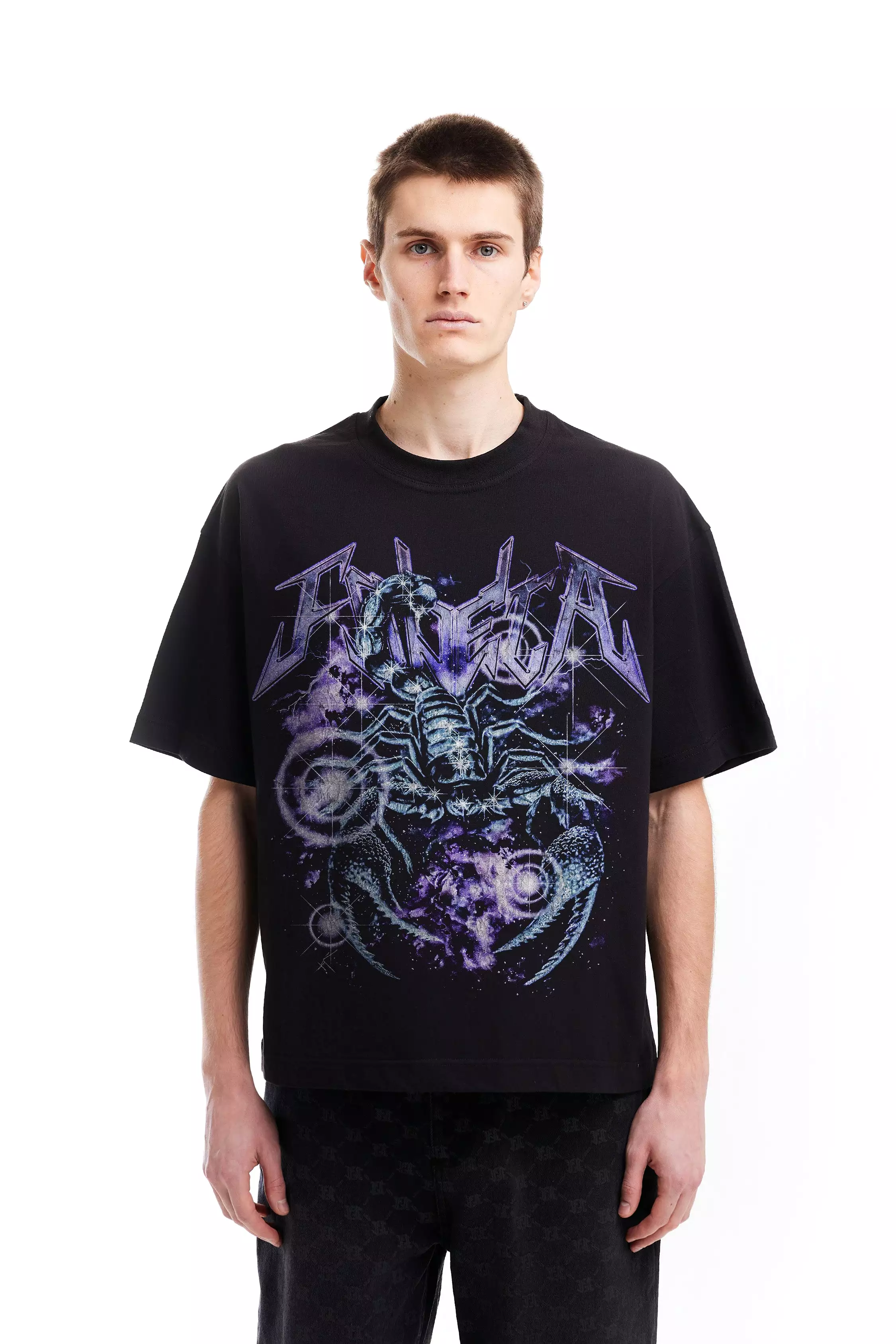 UNIVERSE BLACK T-SHIRT