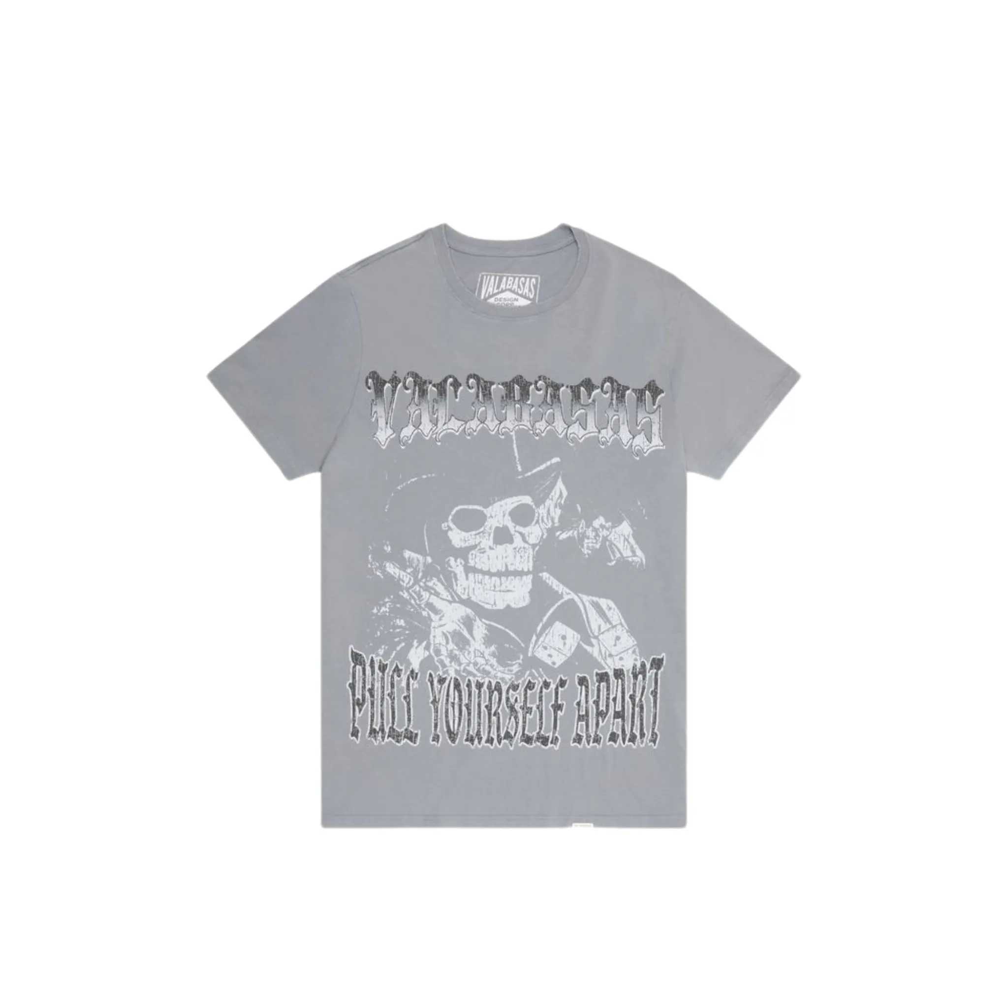 Valabasas Craps Tee (Vintage Grey)