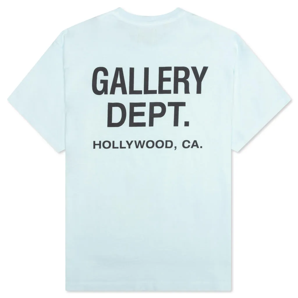 Vintage Souvenir Tee - Baby Blue