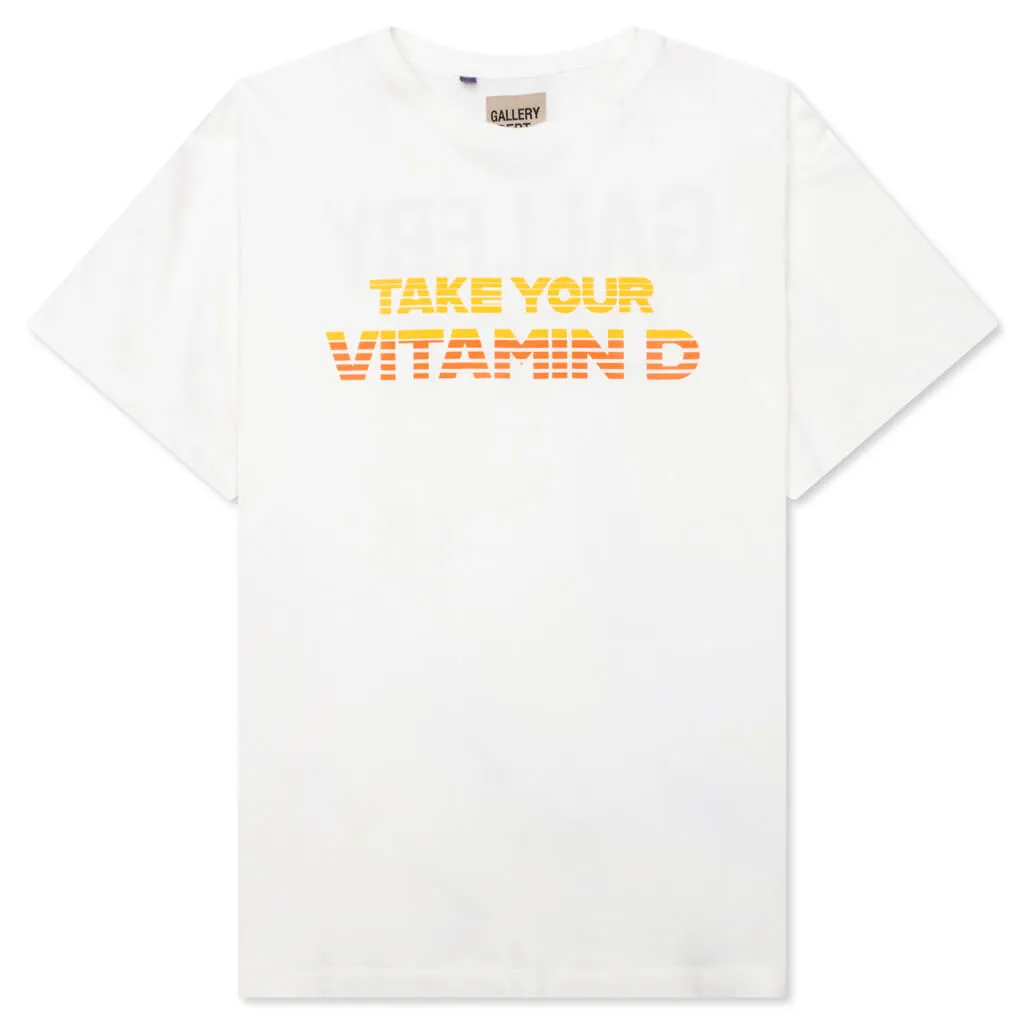 Vitamin D Tee - White