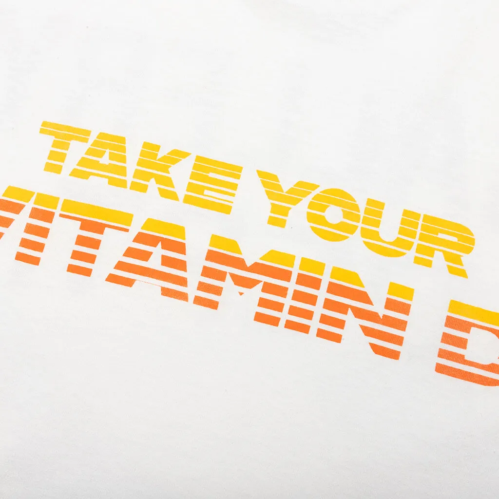 Vitamin D Tee - White