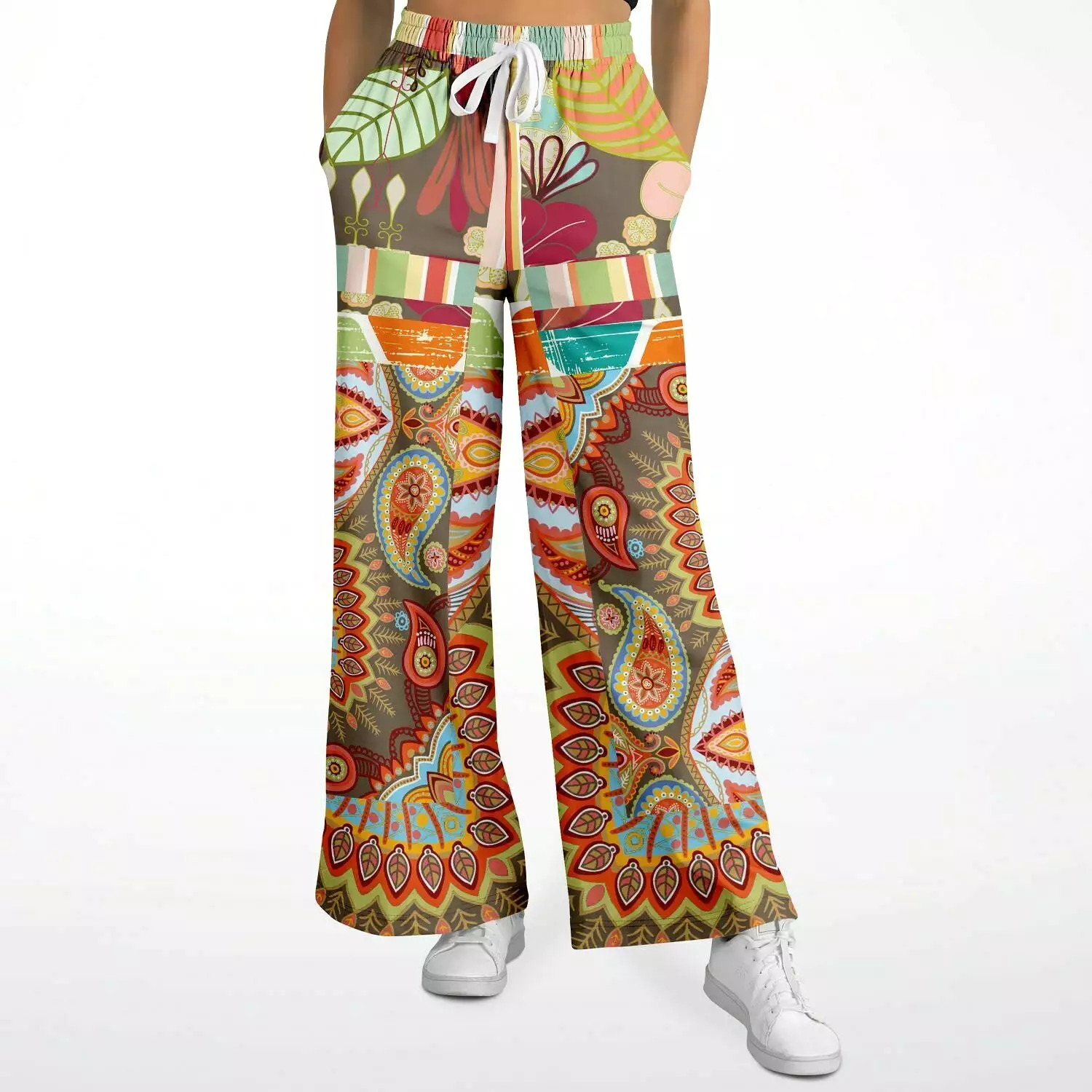 Wyatt Earth Eco-Poly Stretchy Phat Bellbottoms