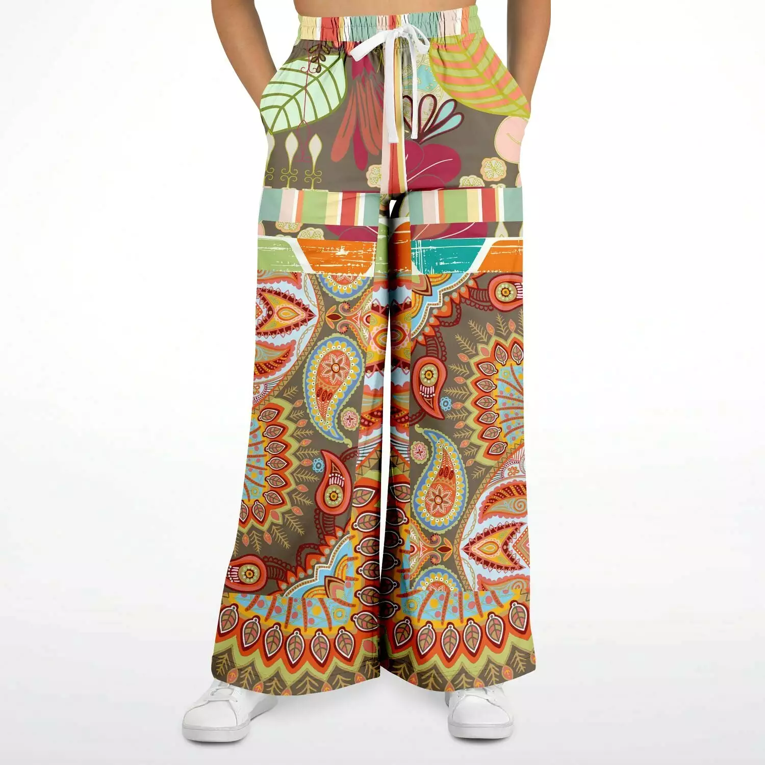 Wyatt Earth Eco-Poly Stretchy Phat Bellbottoms