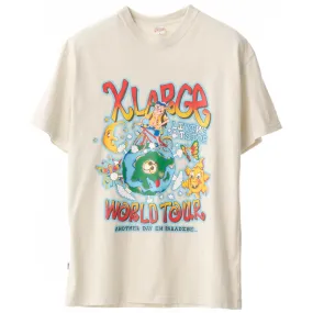 XLarge World Tour Tee Pigment Thrift White