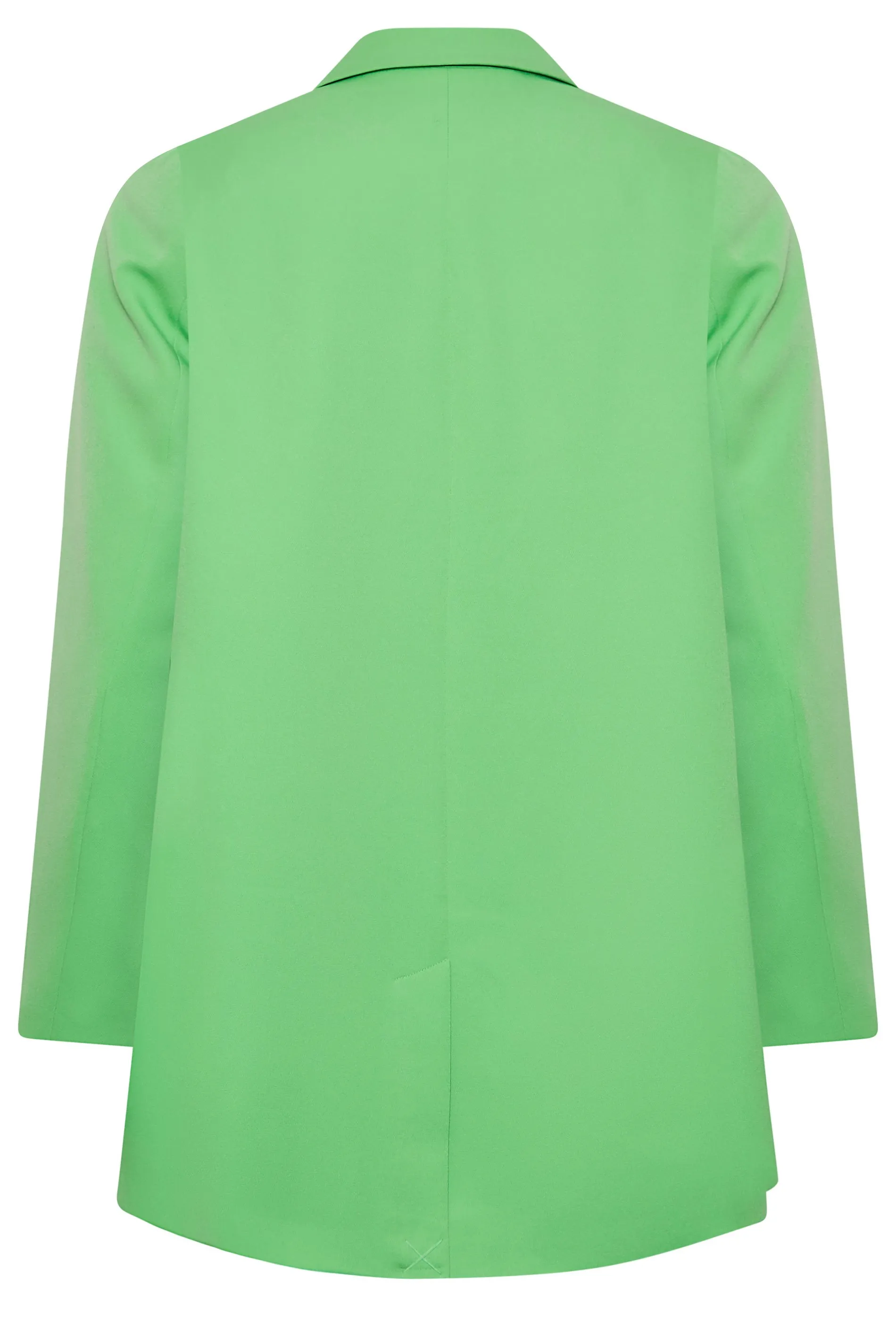 YOURS Curve Mint Green Military Blazer