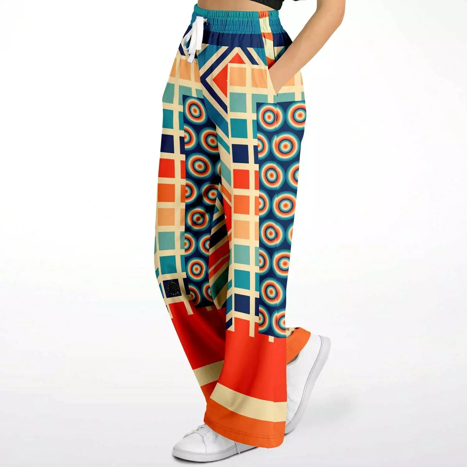 Ziggy Out Retro Eco-Poly Stretchy Phat Bellbottoms